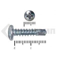 Саморез с полукруглой головкой, сверло DIN 7504N 4,2х19 (10000шт) Prokrep