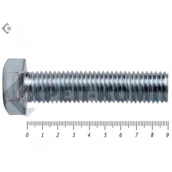 Болт полная резьба, цинк DIN933 36х 90 пр.10,9 (25кг/21) Prokrep