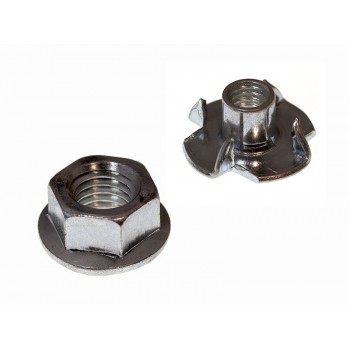 Гайка низкая, оцинкованная DIN439 м10 пр.8 Средняя фасовка (250шт) Prokrep