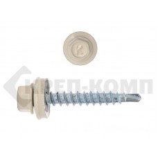 Саморез кровельный 4,8х35 RAL1015, светлая слоновая кость K Prokrep Средняя фасовка (250шт) Prokrep