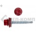 Саморез кровельный 4,8х35 RAL3003, красный рубин K Prokrep Средняя фасовка (250шт) Prokrep Саморез кровельный 4,8х35 RAL3003, красный рубин K Prokrep Средняя фасовка (250шт) Prokrep