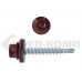 Саморез кровельный 4,8х35 RAL3005, красное вино К Prokrep Средняя фасовка (250шт) Prokrep Саморез кровельный 4,8х35 RAL3005, красное вино К Prokrep Средняя фасовка (250шт) Prokrep