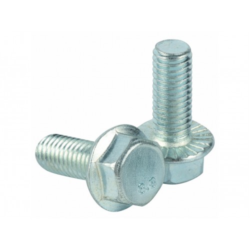 Болт с фланцем, цинк DIN6921 6х 16 пр.8,8 (250шт) Prokrep Болт с фланцем, цинк DIN6921 6х 16 пр.8,8 (250шт) Prokrep