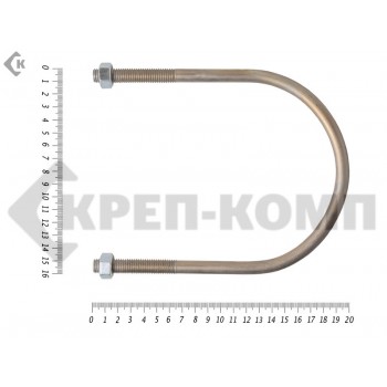 Болт оц. U-образный UBZ 5 М12 с гайкой (5шт) Prokrep