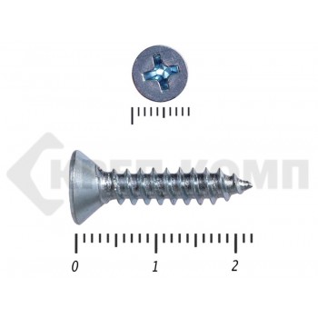 Саморез потай цинк DIN 7982 4,8х22 Средняя фасовка (600шт) Prokrep