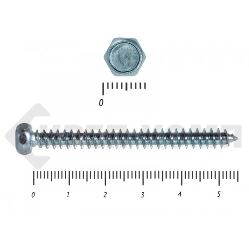 Шуруп с шестигранной головкой DIN7976 5,5х55 Средняя фасовка (250шт) Prokrep Шуруп с шестигранной головкой DIN7976 5,5х55 Средняя фасовка (250шт) Prokrep