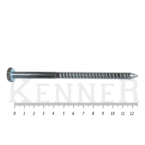Шуруп фасадный 7х125 с шестигранной головой Kenner (700шт) KENNER Шуруп фасадный 7х125 с шестигранной головой Kenner (700шт) KENNER