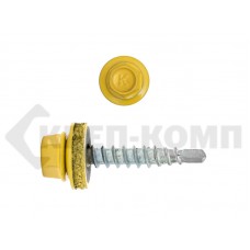 Саморез кровельный 4,8х29 RAL1018, желтый К Prokrep (3500шт) Prokrep