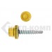 Саморез кровельный 4,8х29 RAL1018, желтый К Prokrep (3500шт) Prokrep