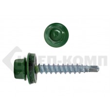 Саморез кровельный 4,8х29 RAL6002, зелёный К Prokrep (3500шт) Prokrep