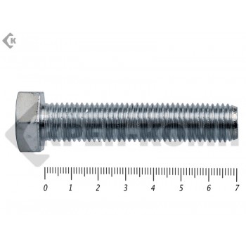 Болт полная резьба, цинк DIN933 16х 70 пр.10,9 (25кг/196) Prokrep