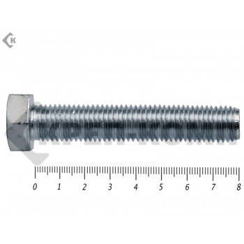 Болт полная резьба, цинк DIN933 16х 80 пр.10,9 (25кг/178) Prokrep
