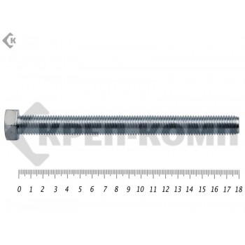 Болт полная резьба, цинк DIN933 16х180 пр.10,9 (25кг/88) Prokrep