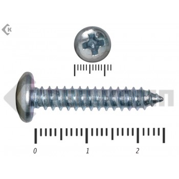 Шуруп с полукруглой головкой DIN7981 6,3х 25 Малая фасовка (35шт) Prokrep