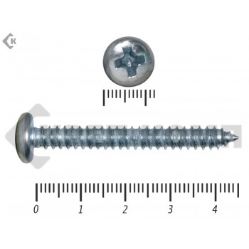 Шуруп с полукруглой головкой DIN7981 6,3х 45 Малая фасовка (20шт) Prokrep