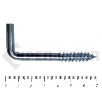 Шуруп с костылём L-образный 8х 70 (80шт) Prokrep