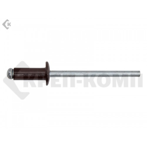Заклепка алюм/сталь крашенная 4х10 RAL8017 Малая фасовка (100шт) KENNER-SRC KENNER Заклепка алюм/сталь крашенная 4х10 RAL8017 Малая фасовка (100шт) KENNER-SRC KENNER