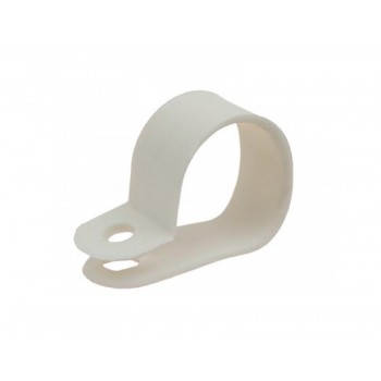 Клипса для крепления кабеля, БЕЛАЯ 9мм (50шт) Prokrep