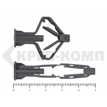 Дюбель "Бабочка" 10*50, черная (500шт) Prokrep