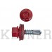 Саморез кровельный 4,8х19 RAL3003, красный рубин Kn KENNER (4500шт) KENNER Саморез кровельный 4,8х19 RAL3003, красный рубин Kn KENNER (4500шт) KENNER