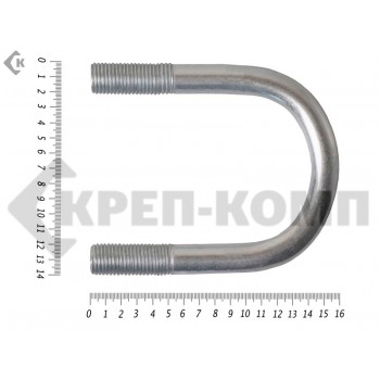 Болт оц. U-образный UBZ 4 M12 без гайки (5шт) Prokrep