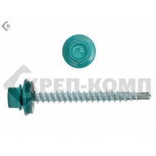Саморез кровельный 4,8х51 RAL5021, синяя вода К Prokrep (2000шт) Prokrep