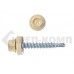 Саморез кровельный 4,8х35 RAL1014, слоновая кость К Prokrep (3000шт) Prokrep Саморез кровельный 4,8х35 RAL1014, слоновая кость К Prokrep (3000шт) Prokrep