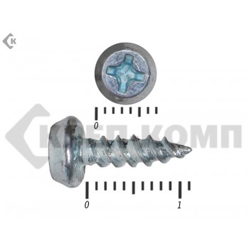 Саморез "клоп " острый оцинкованный 3,5х11 Малая фасовка (250шт) Prokrep