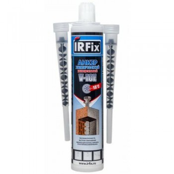 Химический анкер 300 ml, PRO-3000 V-ICE EASF(Зимний) эпокси-акрилат, универ.+ 2 насадки IRFIX (шт.) IRFIX