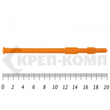 Дюбель рамный без шурупа 10х 200 ПОТАЙ полипропилен под м6 (50 шт) Prokrep