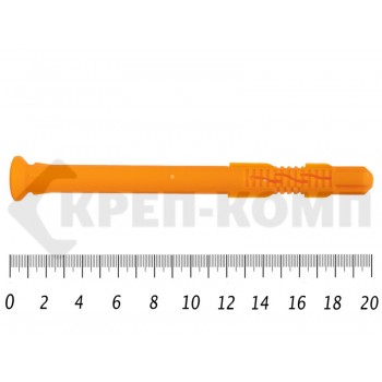 Дюбель рамный без шурупа 16х 200 ПОТАЙ полипропилен под м12 (50 шт) Prokrep