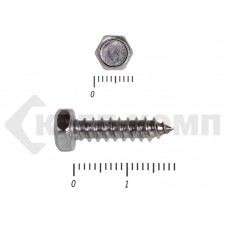 Саморез с шестигранной головой Нержавейка DIN7976 А2 4,8х19 (500шт) Prokrep