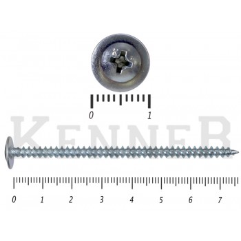 Саморез с прессшайбой острый, усиленный Kn KENNER 4,2х76 (15кг/2500) KENNER