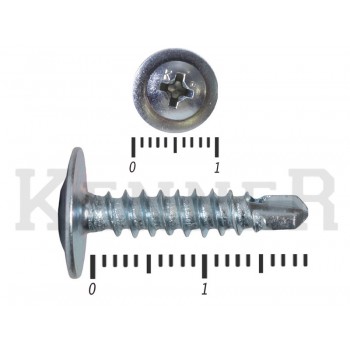 Саморез с прессшайбой сверло, усиленный Kn KENNER 4,2х19 (15кг/7900) KENNER
