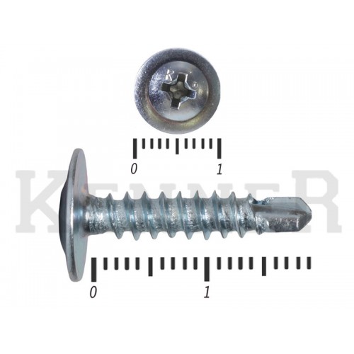 Саморез с прессшайбой сверло, усиленный Kn KENNER 4,2х19 (15кг/7900) KENNER Саморез с прессшайбой сверло, усиленный Kn KENNER 4,2х19 (15кг/7900) KENNER