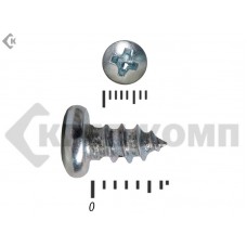 Шуруп с полукруглой головкой DIN7981 3,5х 6,5 Малая фасовка (400шт) Prokrep