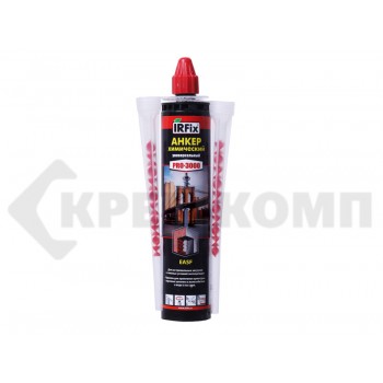 Химический анкер 300 ml, PRO-3000 EASF эпокси-акрилат, универсальн + 2 насадки, IRFIX (шт.) IRFIX