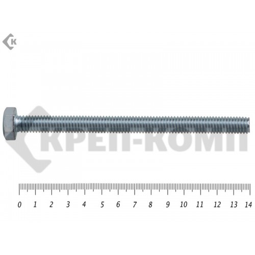 Болт полная резьба, цинк DIN933 6х140 пр.8,8 (10шт) Распродажа Prokrep Болт полная резьба, цинк DIN933 6х140 пр.8,8 (10шт) Распродажа Prokrep