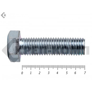 Болт полная резьба, цинк DIN933 30х 70 пр.10,9 (25кг/42) Prokrep