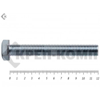 Болт полная резьба, цинк DIN933 30х120 пр.10,9 (25кг/30) Prokrep