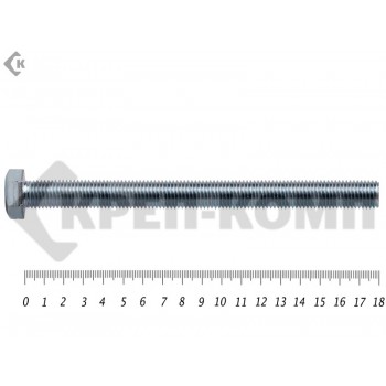 Болт полная резьба, цинк DIN933 30х180 пр.10,9 (25кг/22) Prokrep