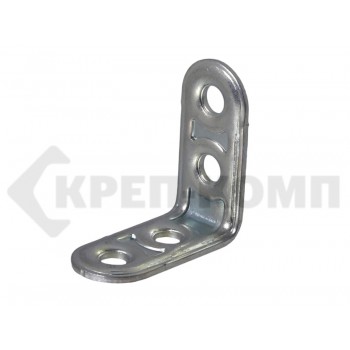 Кронштейн мебельный усиленный, оцинкованный, 32х32мм, (шт.) Prokrep