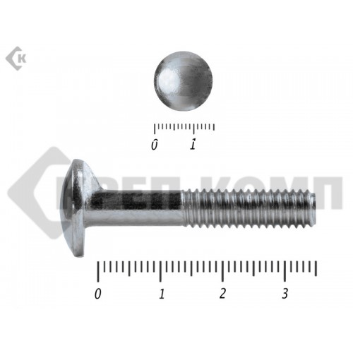 Болт мебельный, цинк DIN607 с усом 6х 35 пр.5,8 Фасовка МОСКРЕП (200шт) МОСКРЕП Болт мебельный, цинк DIN607 с усом 6х 35 пр.5,8 Фасовка МОСКРЕП (200шт) МОСКРЕП