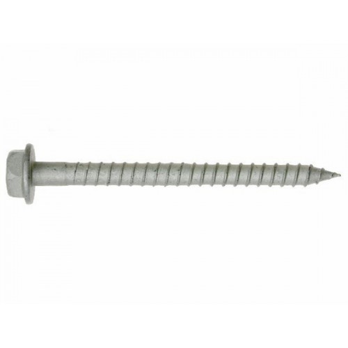 Шуруп фасадный 7х165 с шестигранной головой, пр.8.8 Дакромет Kenner (500шт) KENNER Шуруп фасадный 7х165 с шестигранной головой, пр.8.8 Дакромет Kenner (500шт) KENNER
