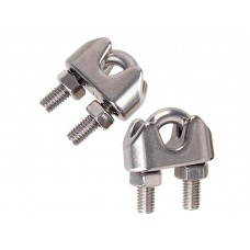 Зажим канатный нержавейка DIN 741 A2 м3 (250шт) Prokrep