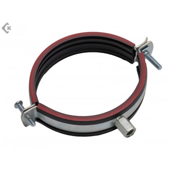 Трубный хомут DGP 4 1/2 "(≈124-130) M8/М10 (25шт) Prokrep