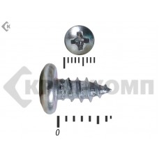Шуруп с полукруглой головкой DIN7981 3,9х 6,5 (25000шт) Prokrep