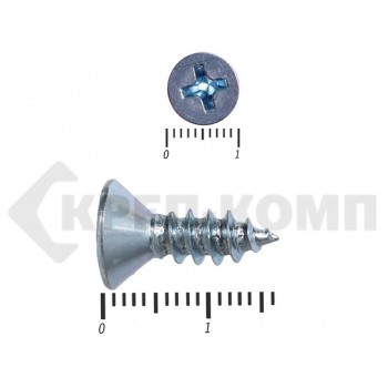 Саморез потай цинк DIN 7982 5,5х16 Малая фасовка (50шт) Prokrep