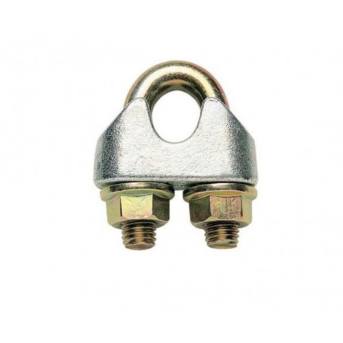 Зажим винтовой усиленный цинк DIN 1142, м34 (10шт) Зажим винтовой усиленный цинк DIN 1142, м34 (10шт)