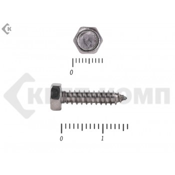 Саморез с шестигранной головой Нержавейка DIN7976 А2 5,5х19 (7500шт) Prokrep